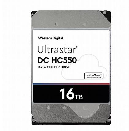 כונן קשיח פנימי Western Digital Ultrastar DC HC550 16TB WUH721816ALE6L4